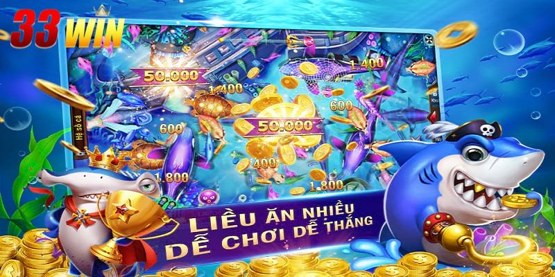 Bắn Cá Bingo – Siêu Phẩm Giải Trí Đỉnh Cao Tại 33Win 3 Hướng dẫn lối chơi gameplay cực kỳ đơn giản